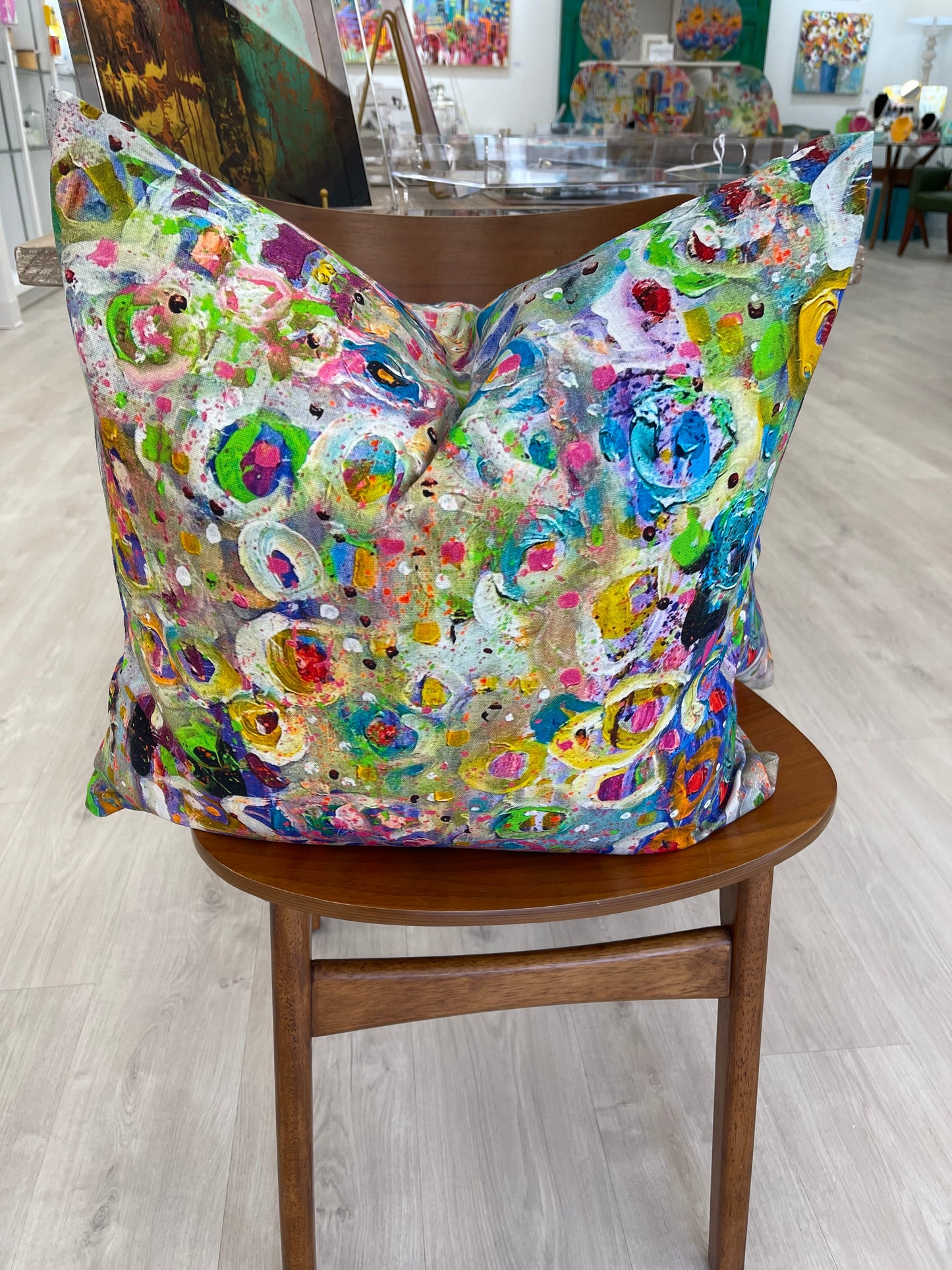 Lauryn art pillow by Tracee Gentry Matthews, second view