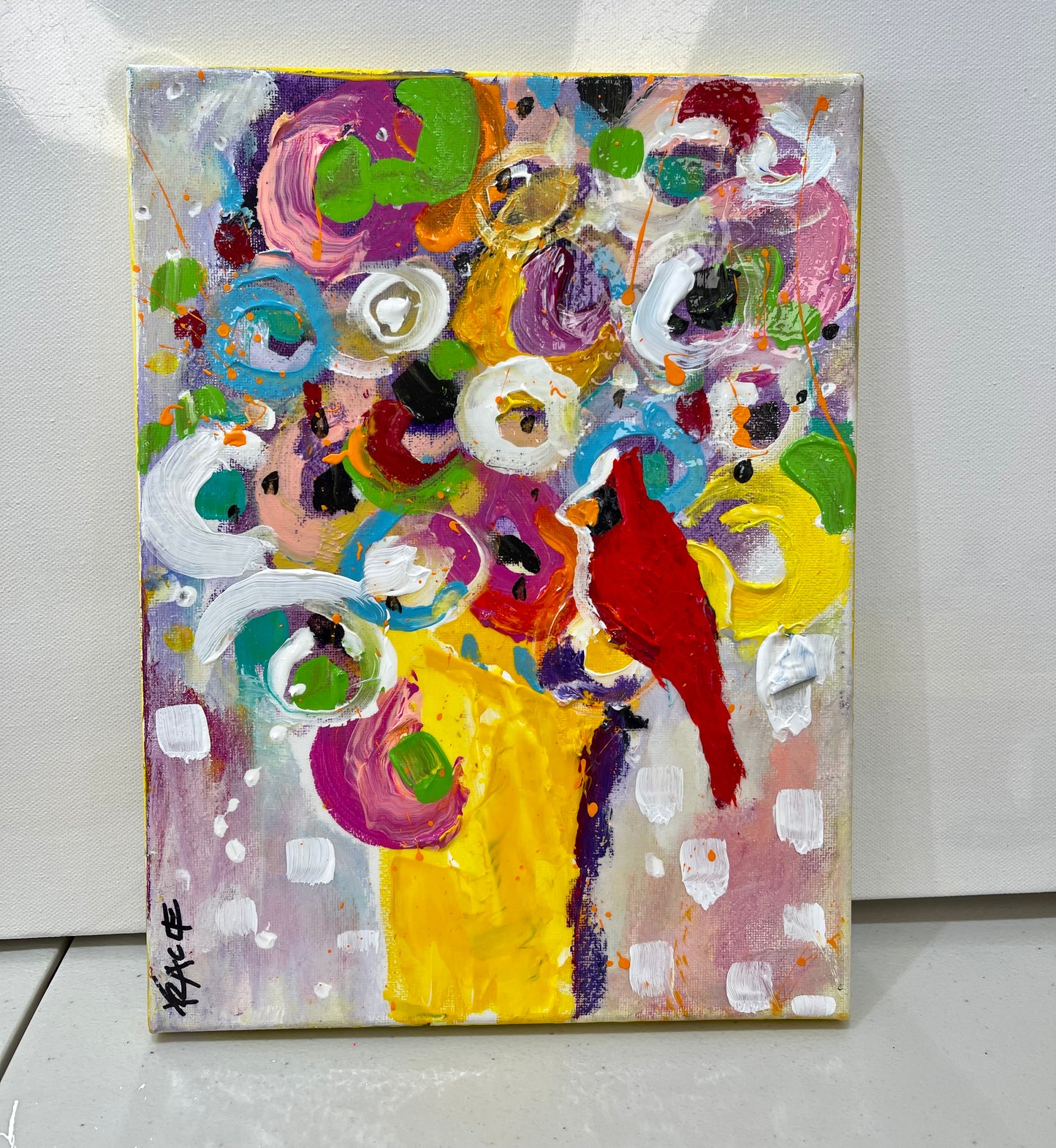 I'm With You Always, 12x9 inch original painting by Tracee Gentry Matthews