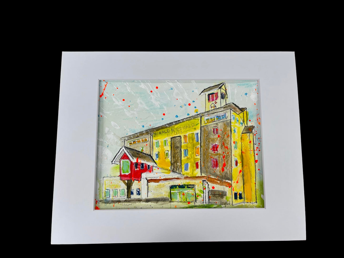 Commissioned watercolor sketch by Tracee Gentry Matthews, #48