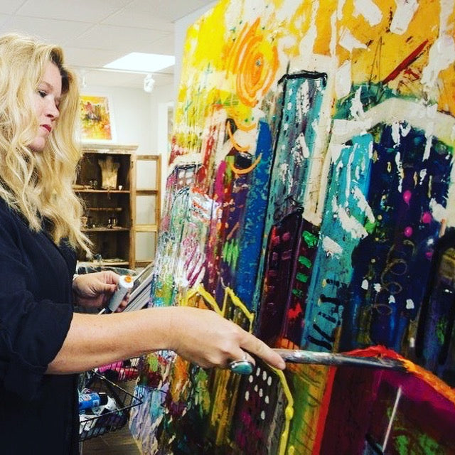 Commission a custom painting from artist Tracee Gentry Matthews