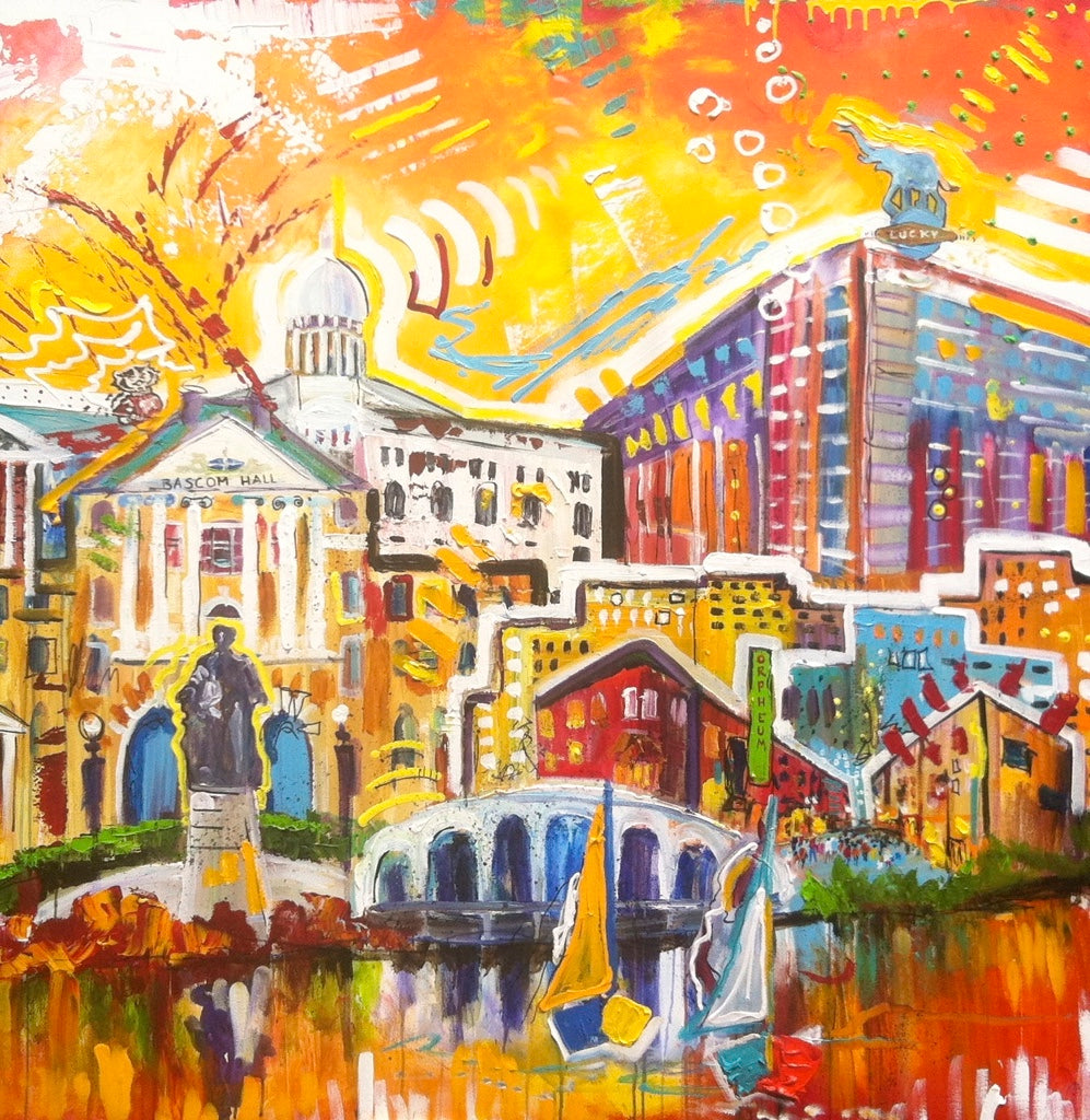 Madison, Wisconsin & Bascom Hall