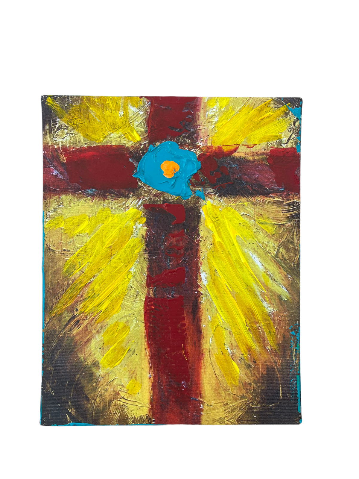 Cross, 11x14 inch stretched canvas print by Tracee Gentry Matthews
