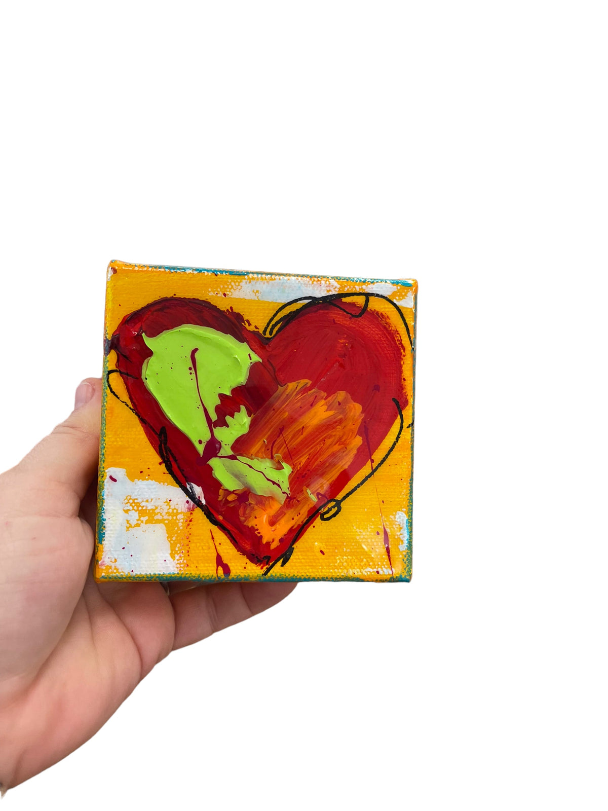 Red & Green Heart