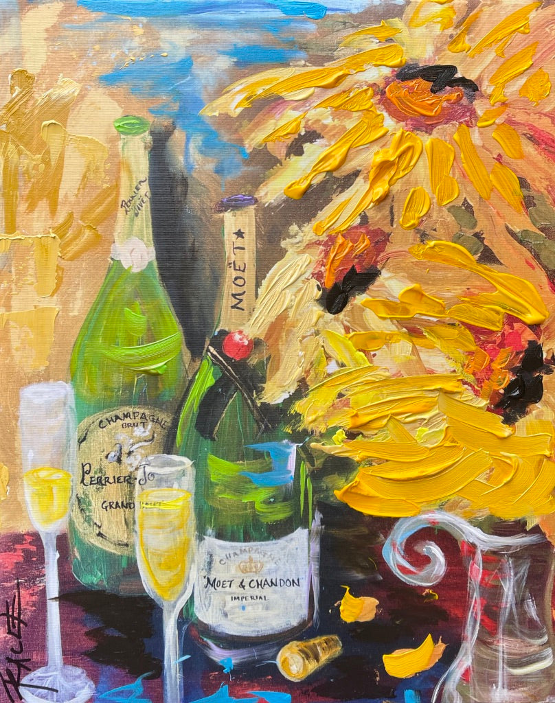 Wine Painting No. 5