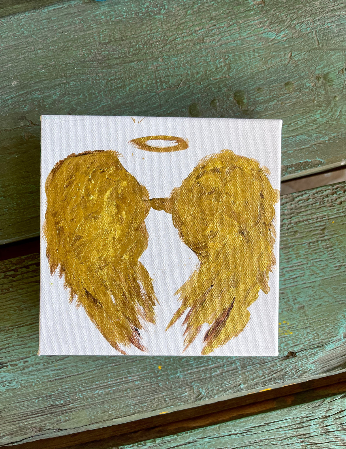 Gold Angel Wings No. 2