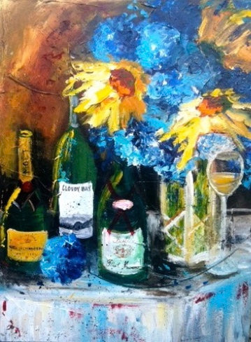 Wine Painting No. 2