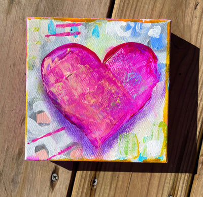 Hot Pink Heart