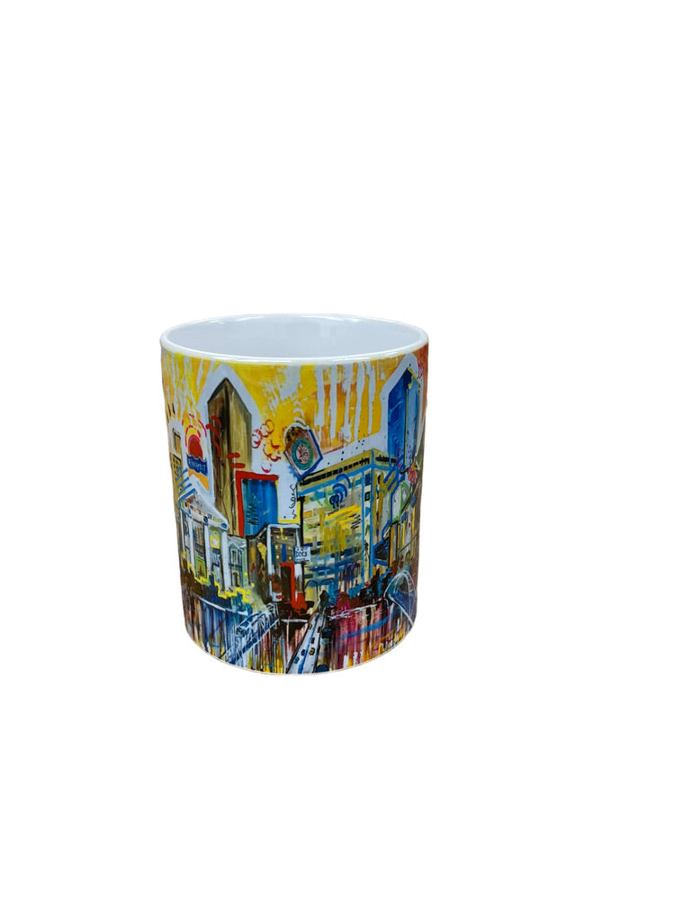 Little Rock cityscape mug by Tracee Gentry Matthews, view 3