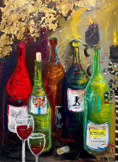 Wine Painting No. 6