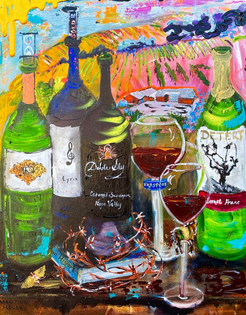 Personalized Wine Painting No. 2