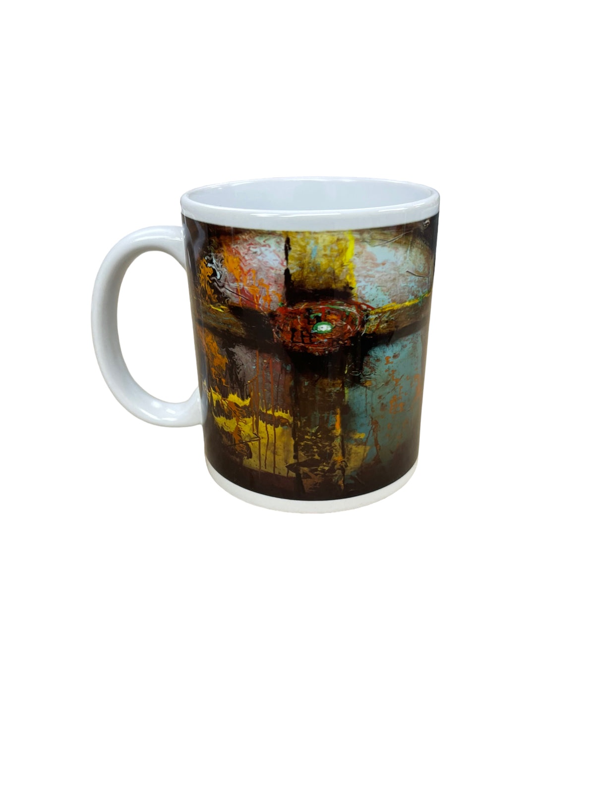Cross mug by Tracee Gentry Matthews, second view