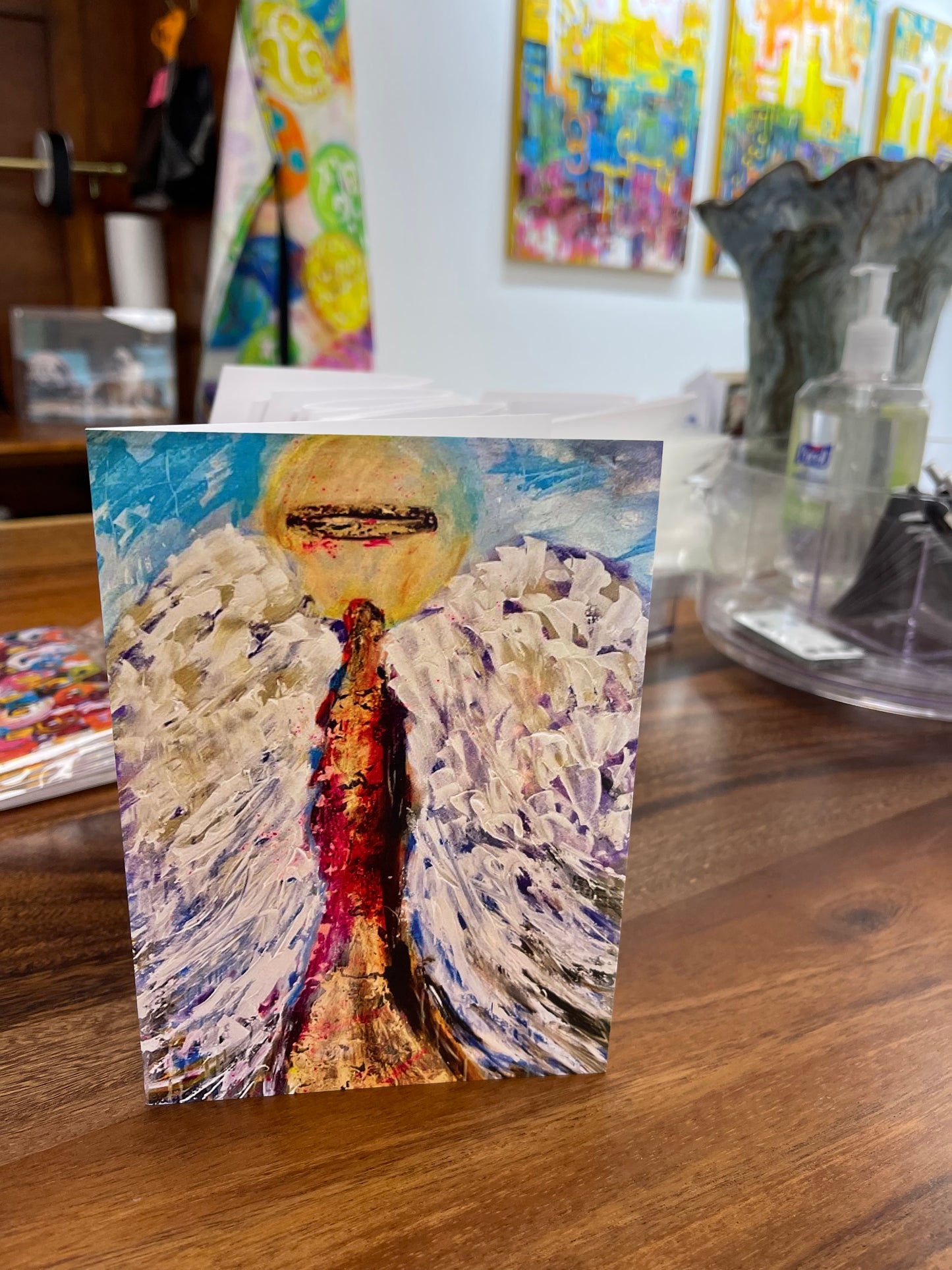 Angel art card with envelope by Tracee Gentry Matthews