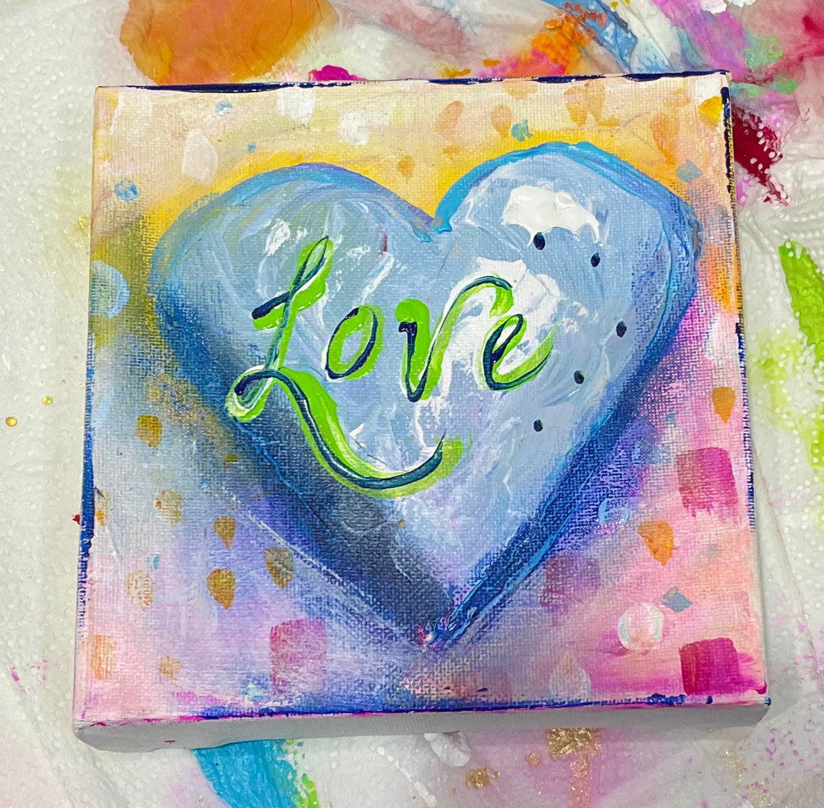 Blue Love Heart