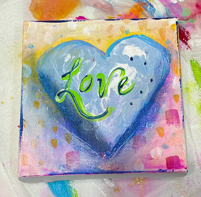 Blue Love Heart