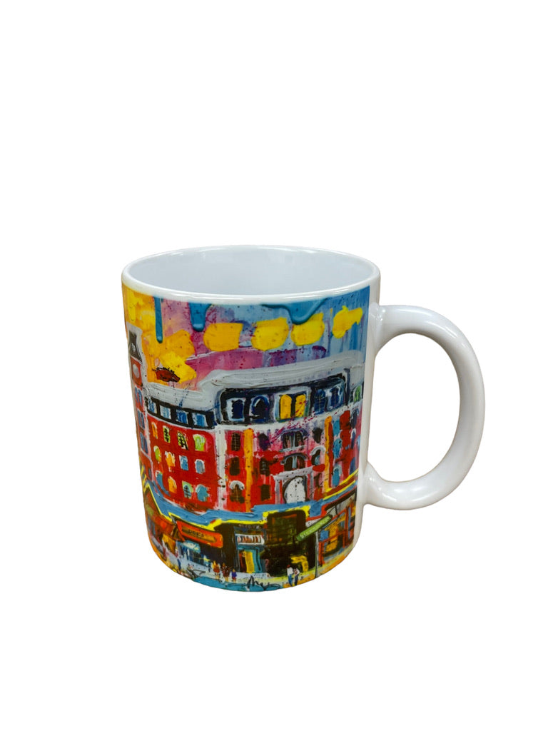 University of Arkansas at Fayetteville coffee mug with art by Tracee Gentry Matthews