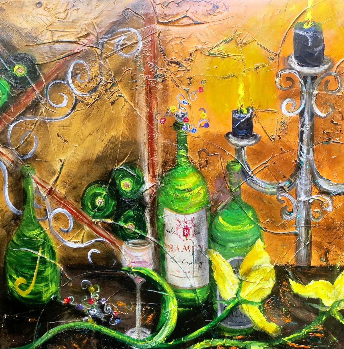 Wine Painting No. 3