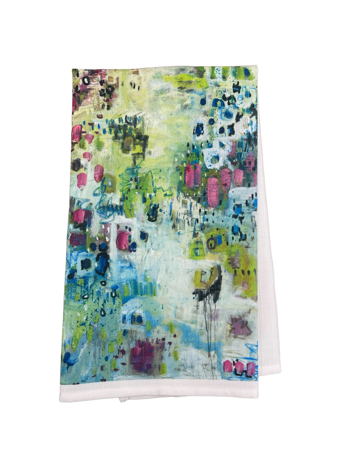 Poppies tea towel by Tracee Gentry Matthews