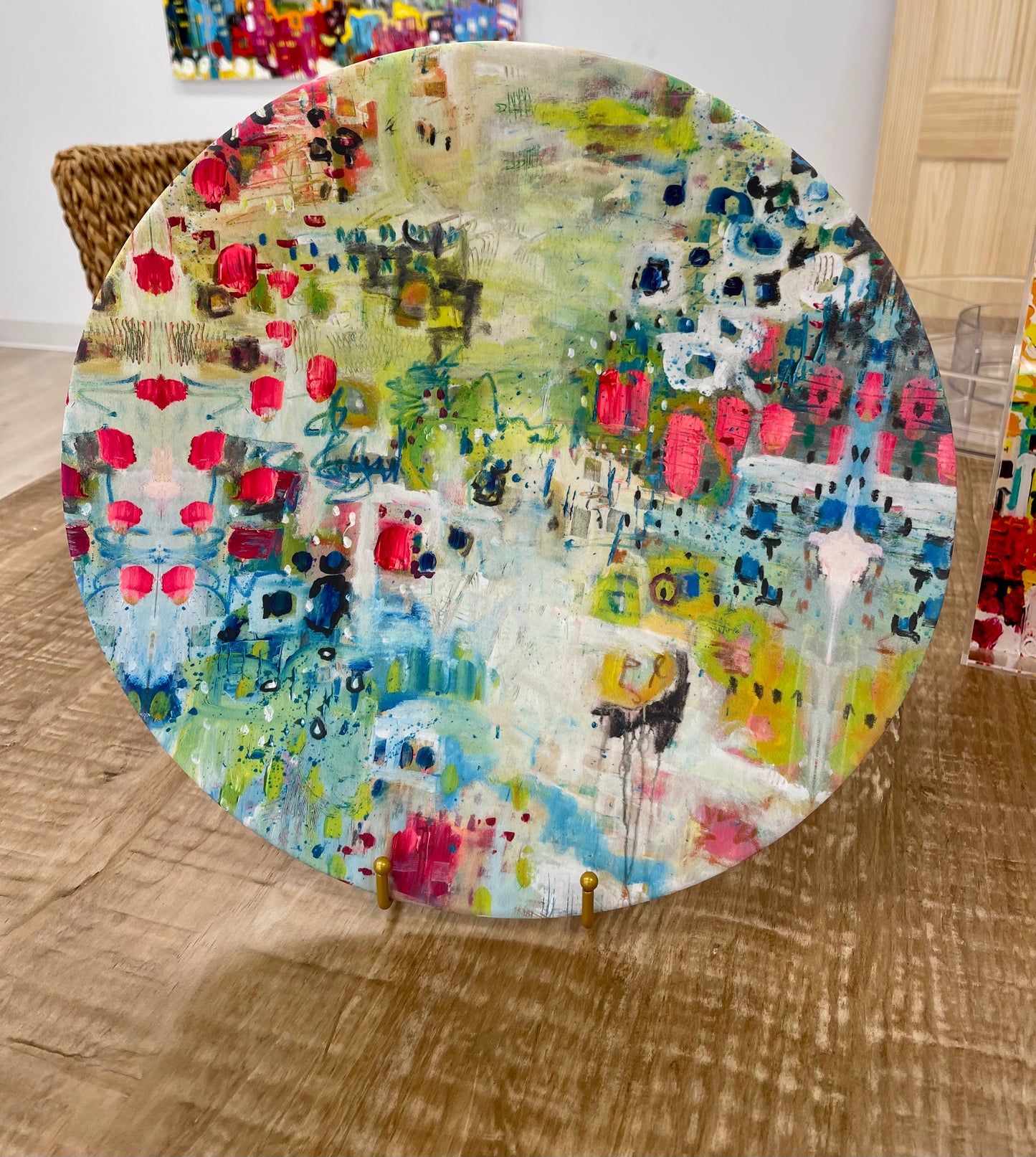 The Pathway decorative bowl by Tracee Gentry Matthews, view 3