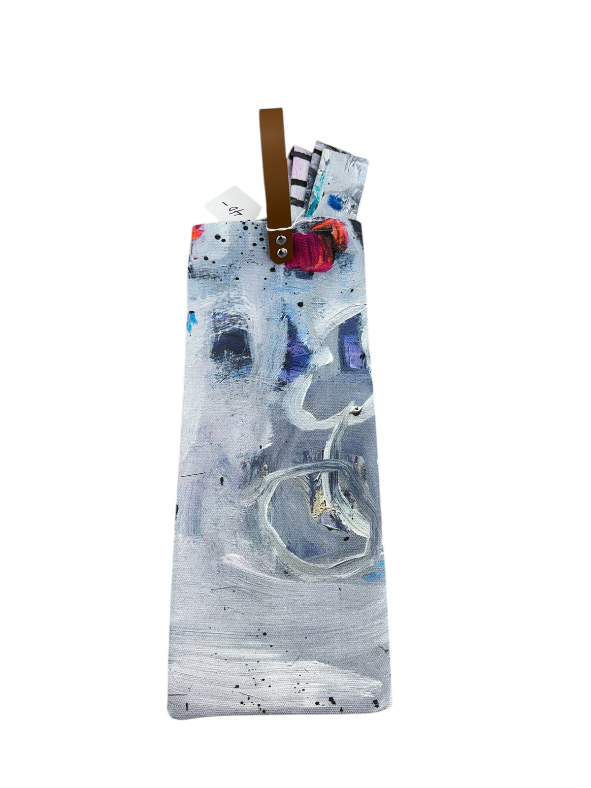Wine tote bag with art by Tracee Gentry Matthews
