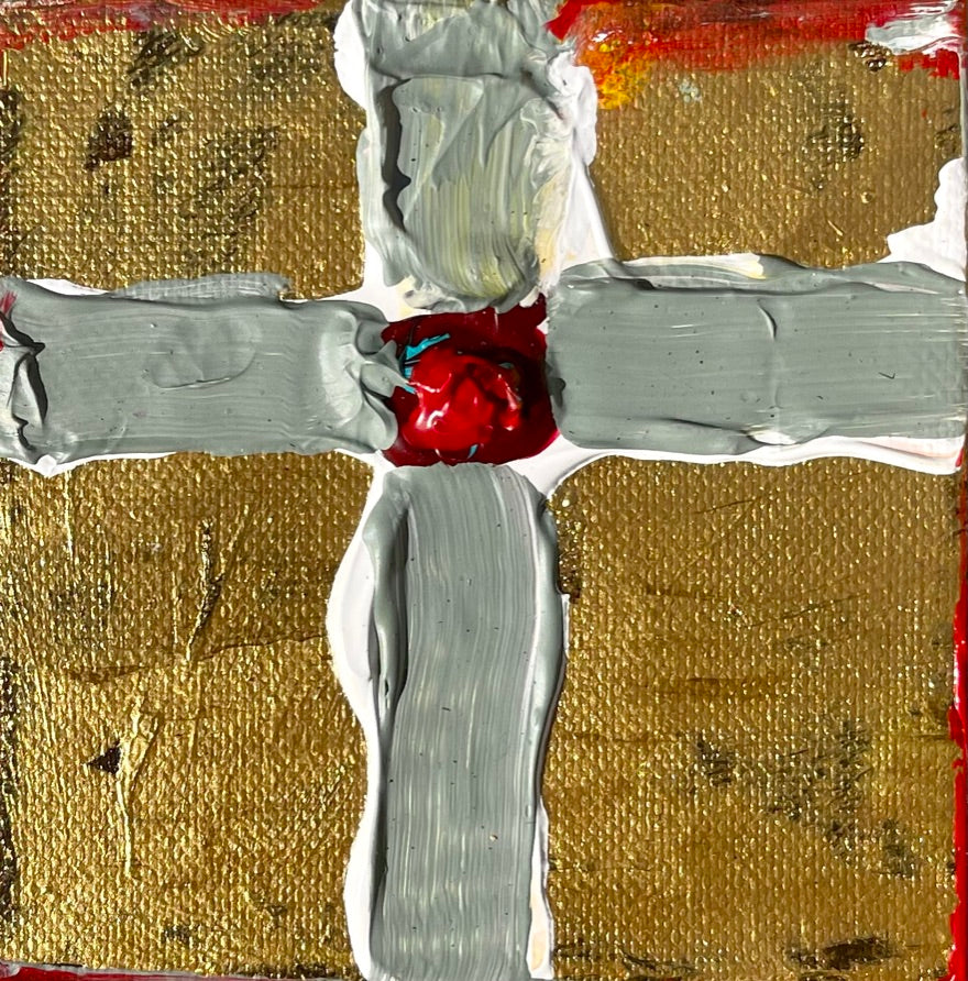 White & Red Cross