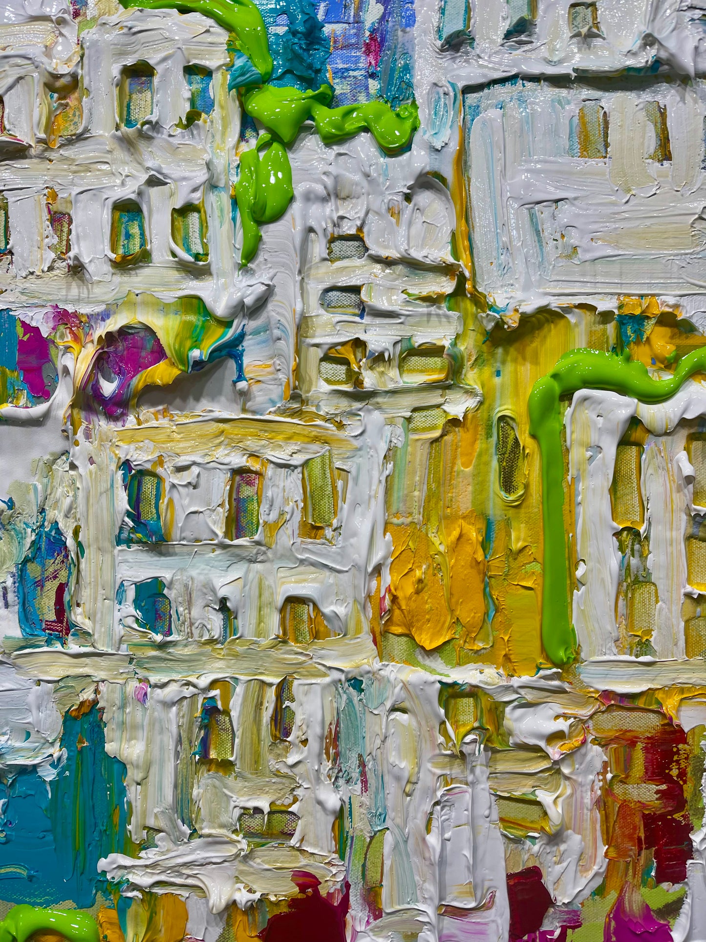 Gratitude painting by Tracee Gentry Matthews, view 3