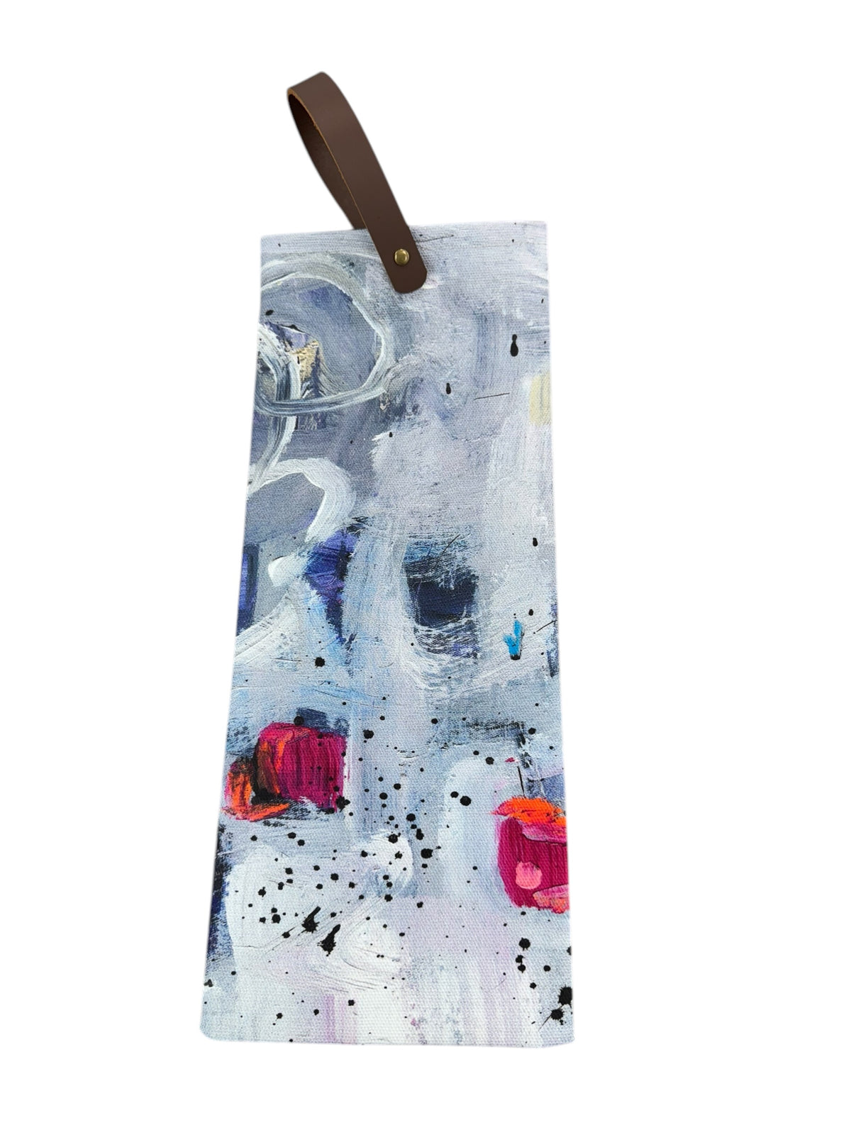 Wine tote bag with art by Tracee Gentry Matthews