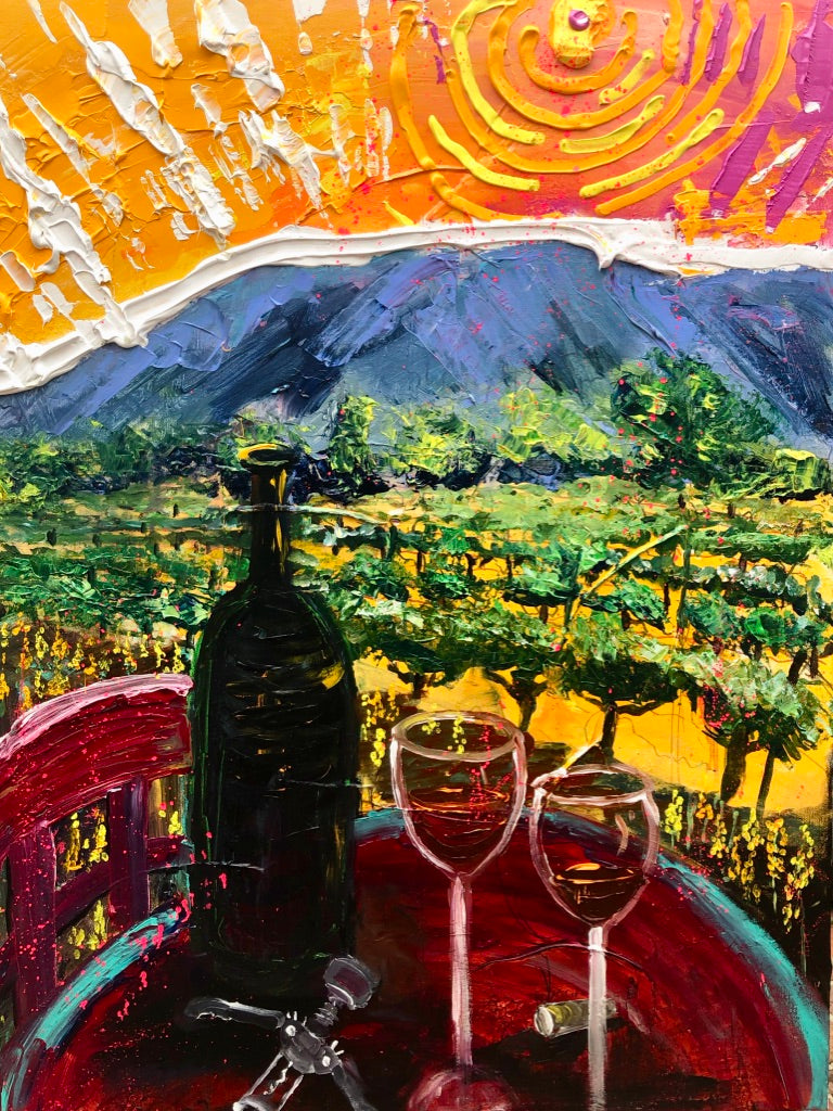 Personalized Wine Painting No. 1