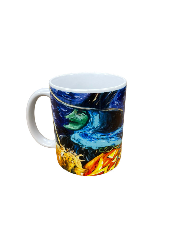 Halloween witch mug by Tracee Gentry Matthews, view 2