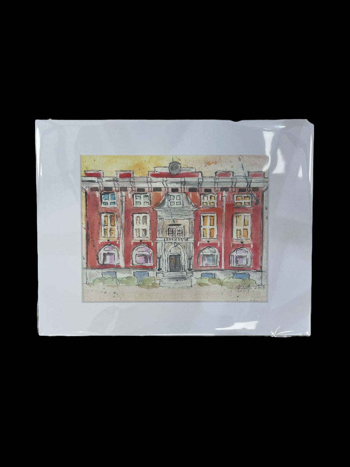Junior League of Little Rock matted canvas print by Tracee Gentry Matthews