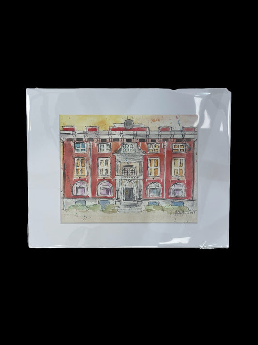 Junior League of Little Rock matted canvas print by Tracee Gentry Matthews