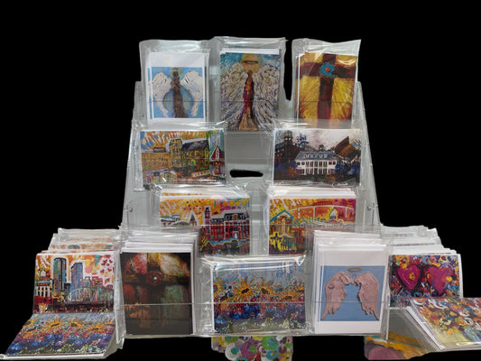 Design your own art greeting card by Tracee Gentry Matthews