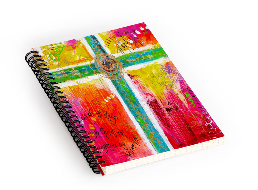 Cross art notebook by Tracee Gentry Matthews